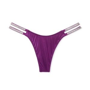 Victoria’s Secret Double Shine Strap Thong Panty